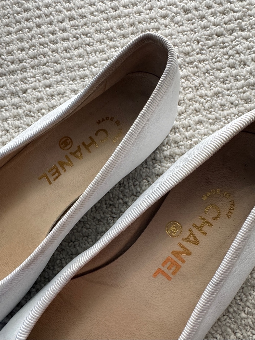 CHANEL Women's Black and white  Loafers - Picture 2 of 5